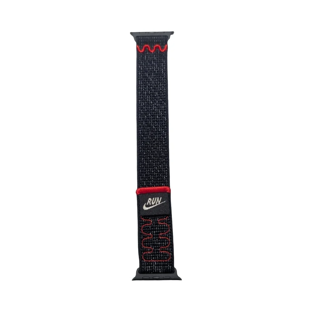 47-O Apple Watch 46mm Midnight Black Nike Sport Loop